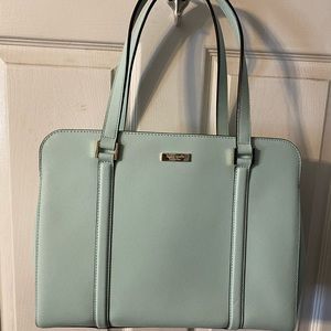 Kate spade light blue handbag